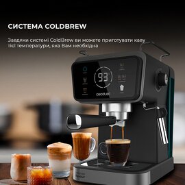 Зображення 3 Кавоварка Cecotec Power Espresso 20 ColdBrew Touch CCTC-00269
