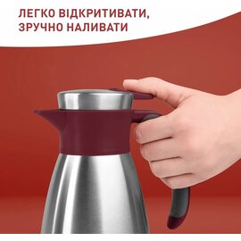 Зображення 3 Tefal Soft Grip 1.5 л Burgundy - K3042214