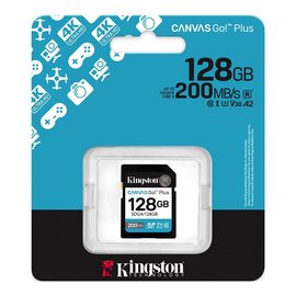 Изображение 3 Карта памяти Kingston Canvas Go! Plus SDXC 128GB UHS-I/U3 Class 10 - SDG4/128GB