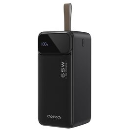 Зображення  Батарея мобільна Choetech B733 50000 mAh 65W QC3.0 PD3.0 Black (B733-CCBK)