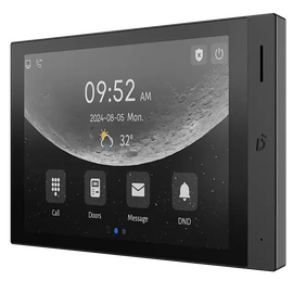 Зображення 3 Цифровий відеодомофон Dnake H616 Black, Колір корпусу: чорний