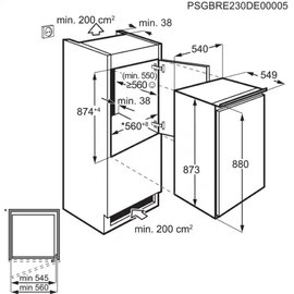 Зображення 5 Холодильник Electrolux LFB2AE88S1