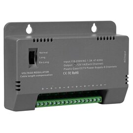 Изображение 4 Блок питания Kraft Energy KRF-1208B (8CH) импульсный, Дополнительные характеристики: 8 каналов