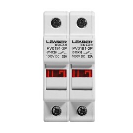 Зображення 2 Роз`єднувач запобіжника Leader PV0191-2P DC 1000V, Кількість полюсів: 2