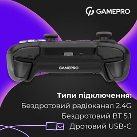 Зображення 5 Геймпад GamePro GPX13BDOC Black