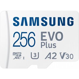 Изображение 2 Карта памяти Samsung Evo Plus microSDXC 256GB UHS-I/U3 Class 10  + SD-адаптер - MB-MC256SA/EU
