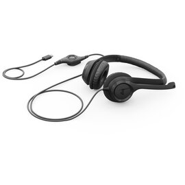 Изображение 5 Наушники Logitech H390 USB-C Midnight Black (981-001576) с микрофоном