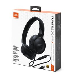 Зображення  Навушники JBL Tune 520C Black (JBLT520CBLK)