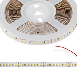 Зображення 2 Світлодіодна LED стрічка Lightwell 2835 120LED 24V 4000k 5mm White, Колір світіння: 4000K