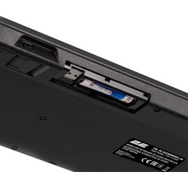 Зображення 6 Клавіатура 2E KS280 WL/BT Black/Silent (2E-KS280WBGR_UA)