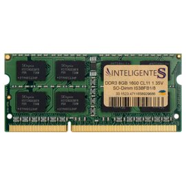 Зображення  Оперативна пам`ять Inteligentes SoDIMM DDR3L 8192Mb 1600MHz (IS3BFB1/8)