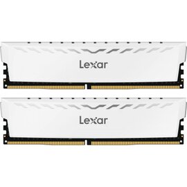 Зображення  Оперативна пам`ять Lexar Thor White DDR4 32GB 2x16384Mb 3600MHz (LD4BU016G-R3600GDWG)
