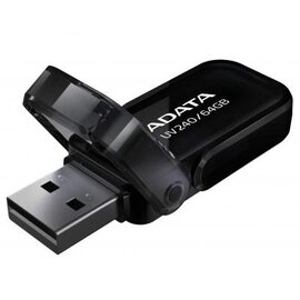 Зображення 2 USB флешка Adata UV240 64GB USB 2.0 Black (AUV240-64G-RBK)