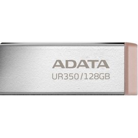 Зображення  USB флешка Adata UR350 128GB USB 3.2 Silver/Beige (UR350-128G-RSR/BG)
