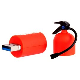 Зображення 4 USB флеш накопичувач ColorWay Fire 64GB USB 3.0 Red (CW-USBFE64)