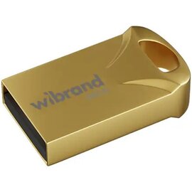 Зображення  Накопичувач USB Wibrand Hawk 64GB USB 2.0 Gold (WI2.0/HA64M1G)
