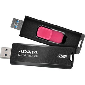 Зображення 5 Накопичувач SSD A-Data SC610 1TB USB 3.2 Black (SC610-1000G-CBK/RD)