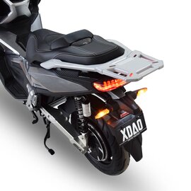 Зображення 2 Електроскутер Xdao Electric Scooter MARS 3000Вт 72В 50Аг Grey, Колір корпусу: сірий