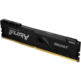 Зображення  Оперативна пам`ять Kingston Fury Beast Black DDR4 8192Mb 3200MHz (KF432C16BB/8WP)