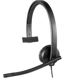 Изображение  Наушники Logitech H570e Teams Mono USB-C (981-001427) для ПК и ноутбуков
