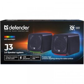 Зображення 6 Акустична система 2.0 Defender J3 Black (65963)