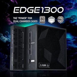 Зображення 2 Блок живлення Lian Li EDGE1300, 80 Plus Platinum, Black (G9P.EG1300.BE00.EU)