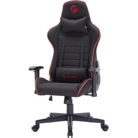 Зображення  Крісло GamePro GC575 L Fabric Black/Red (GC575FB)