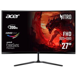 Изображение  Монитор Acer Nitro ED270X0biip IPS 200Hz Curved Black (UM.HE0EE.001)