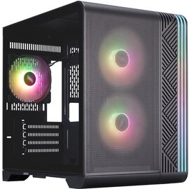 Изображение  Корпус 1stPlayer VT5-BK-3F7 Black