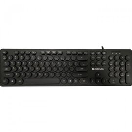 Зображення  Клавіатура Defender Accord KM USB Black (450250)