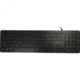 Зображення  Клавіатура Defender Balance LQ LED USB Black (450790)