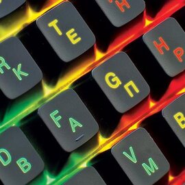 Зображення 2 Клавіатура REAL-EL 8700 Gaming Backlit, black