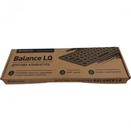 Зображення 4 Клавіатура Defender Balance LQ LED USB Black (450790)