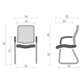 Зображення 6 Крісло Аклас Мираж FX CH CF Black (12743)