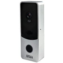 Зображення 3 Панель виклику домофона Seven CP-7508 FHD Silver, Колір корпусу: сріблястий