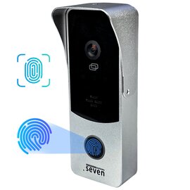 Зображення  Панель виклику домофона Seven CP-7508 FHD Silver, Колір корпусу: сріблястий