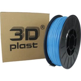 Изображение  Филамент пластик 3Dplast PLA 1.75mm 0.85kg Blue (3DPLA17508BLU)