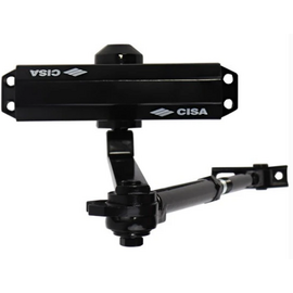 Изображение 2 Доводчик Cisa 60461.03.0.44 STD HO Black до 1100 мм, Цвет корпуса: черный