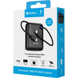 Зображення 5 УМБ Sandberg 10000mAh 20W Black (421-26)