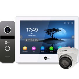Изображение  Домофонна система NeoLight Alpha Hybrid HD + Dome