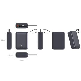 Зображення 3 Батарея мобільна Vinga 20000mAh 45W Display Cable (VPBB2045C)