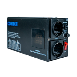 Зображення  Релейний стабілізатор Conter CR-SVRS-500, Вихідна потужність (Вт): 375 Вт