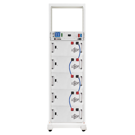 Изображение  Lifepo4 аккумулятор LogicPower LiFePO4 Battery HVM 256V 315Ah (80640 Wh) BMS 125А AB Lrack white (40603)