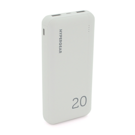 Зображення  Батарея мобільна Hypergear 20000mAh Fast Charge White