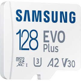 Изображение 2 Карта памяти Samsung Evo Plus microSDXC 128GB UHS-I/U3 Class 10  + SD-адаптер - MB-MC128SA/EU
