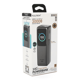 Зображення 2 Батарея універсальна Fulltech FP34 30000mAh 140W Black