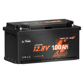 Зображення  Lifepo4 акумулятор LiTime L12V100-100-H190-BT-4-AC150 LiFePO4, 12.8 В 100 Аг