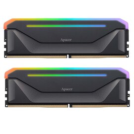 Изображение  Оперативная память Apacer Nox RGB Black DDR5 2x16384Mb 5600MHz (AH5U32G56C522NBAA-2)