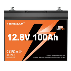 Зображення 2 Lifepo4 акумулятор Yeagulch Mini LiFePO4, 12.8V 100Ah