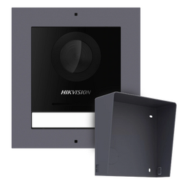 Зображення  Панель виклику HikVision DS-KD8003-IME1(B)/Surface/Europe BV + DS-KABD8003-RS1 на 1 абонента